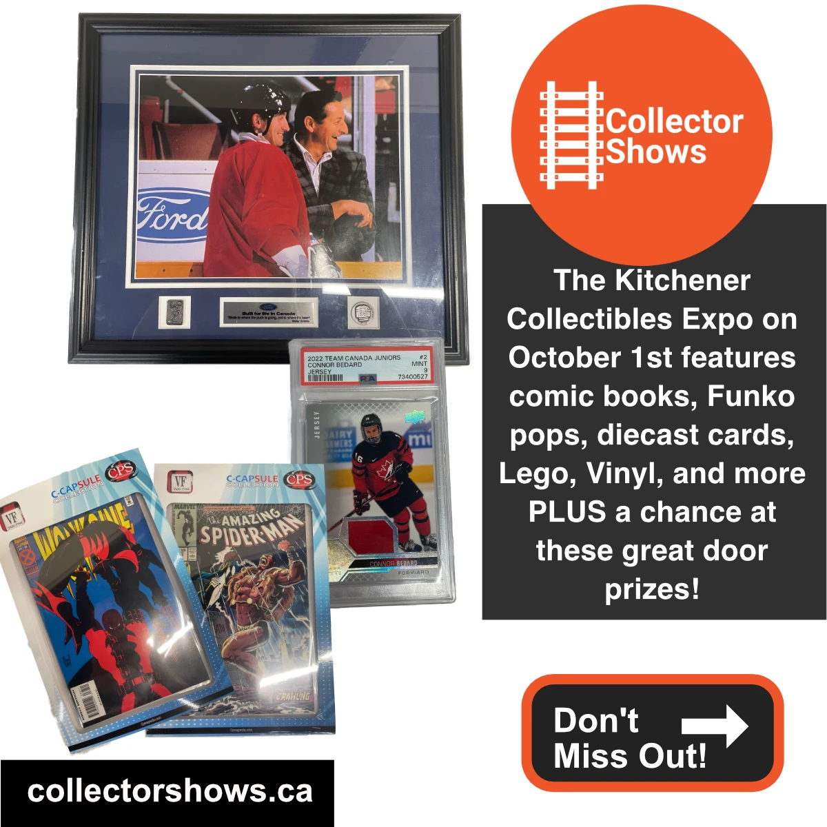 Oct 1 – Kitchener Collectibles Expo