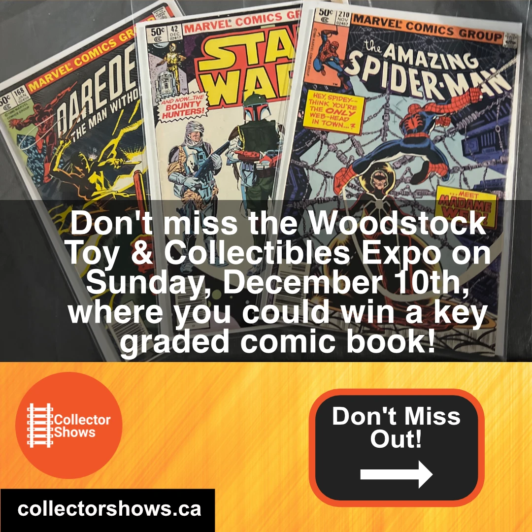 Dec 10th – Woodstock Toy & Collectibles Expo