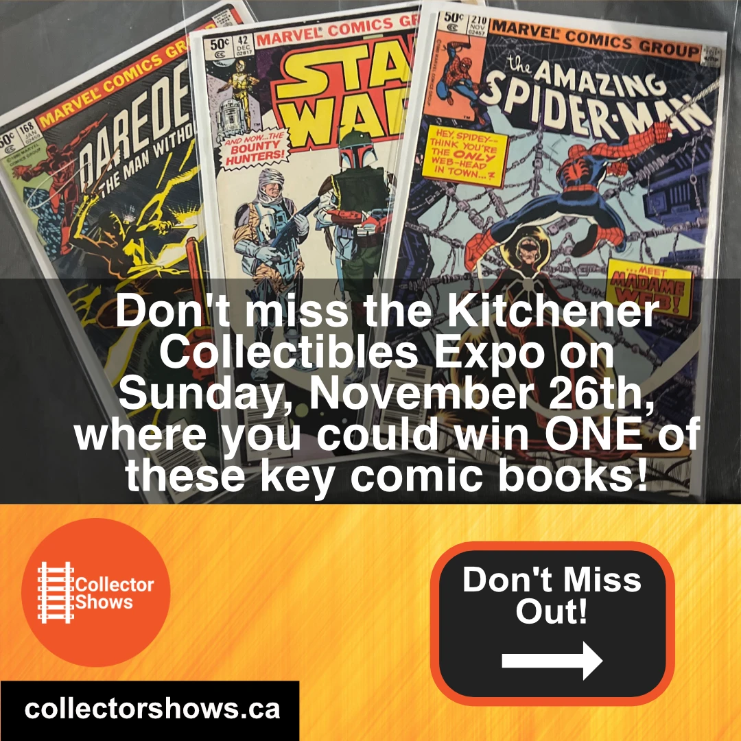 Nov 26th – Kitchener Collectibles Expo