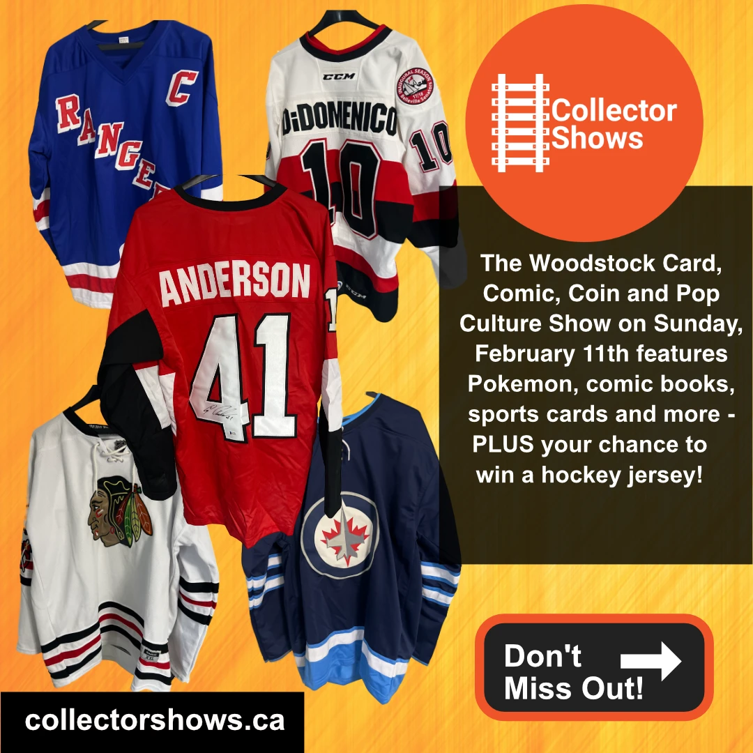 February 11th 2024 – Woodstock Card, Comic, Coin and Pop Culture Show