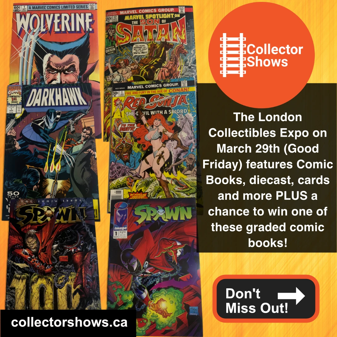 March 29th 2024 (Good Friday) – London Collectibles Expo