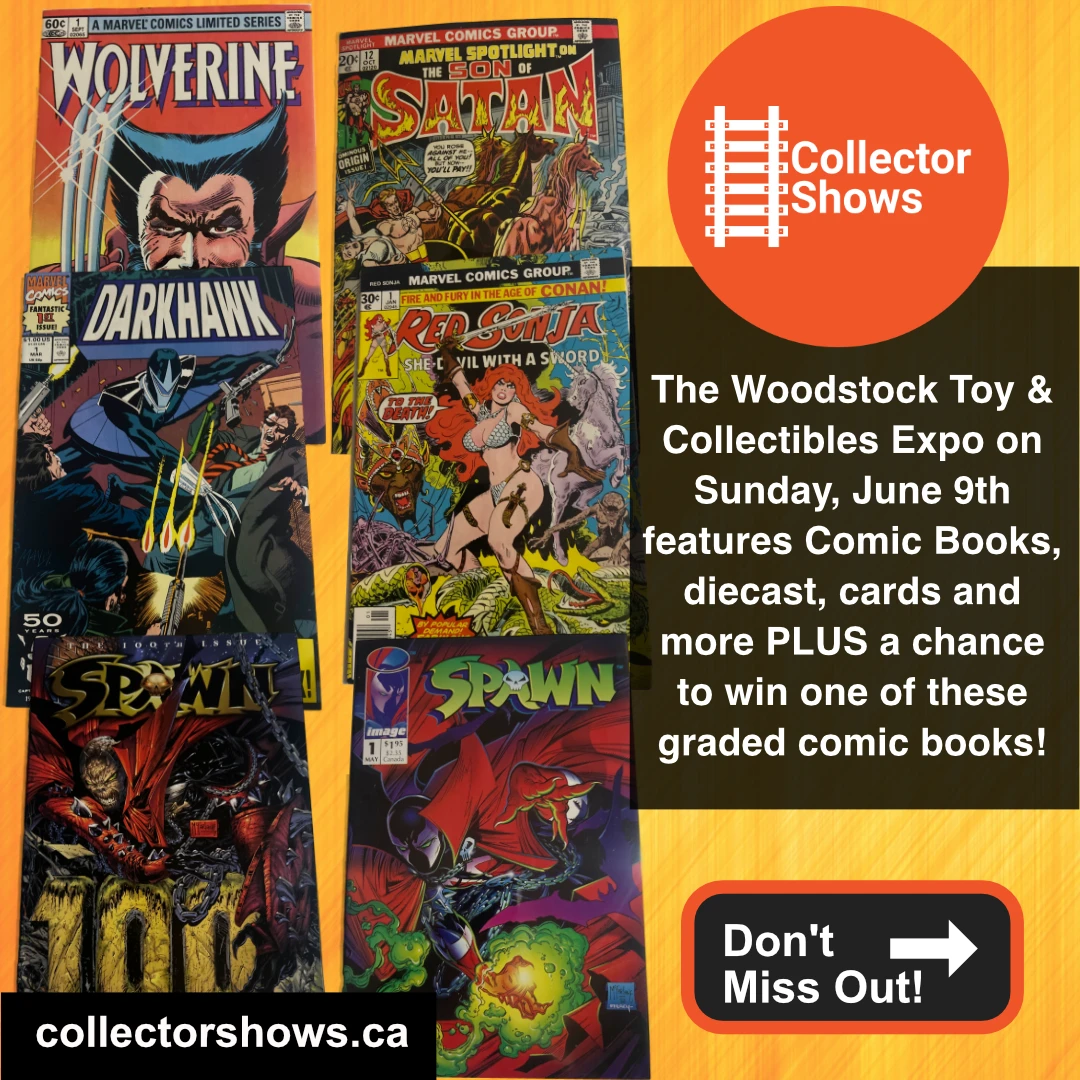 June 9th 2024 – Woodstock Toy & Collectibles Expo