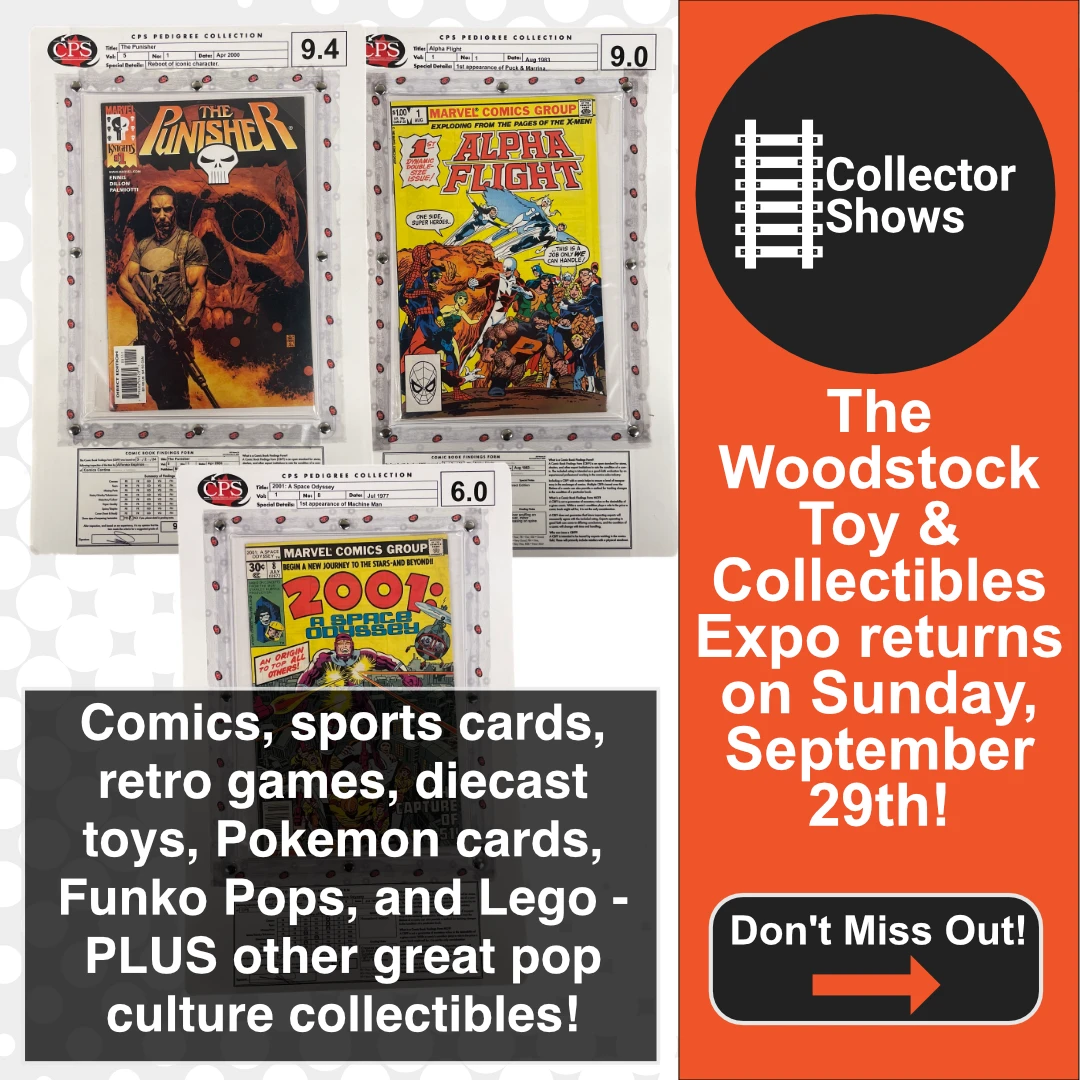 September 29th, 2024 – Woodstock Toy & Collectibles Expo