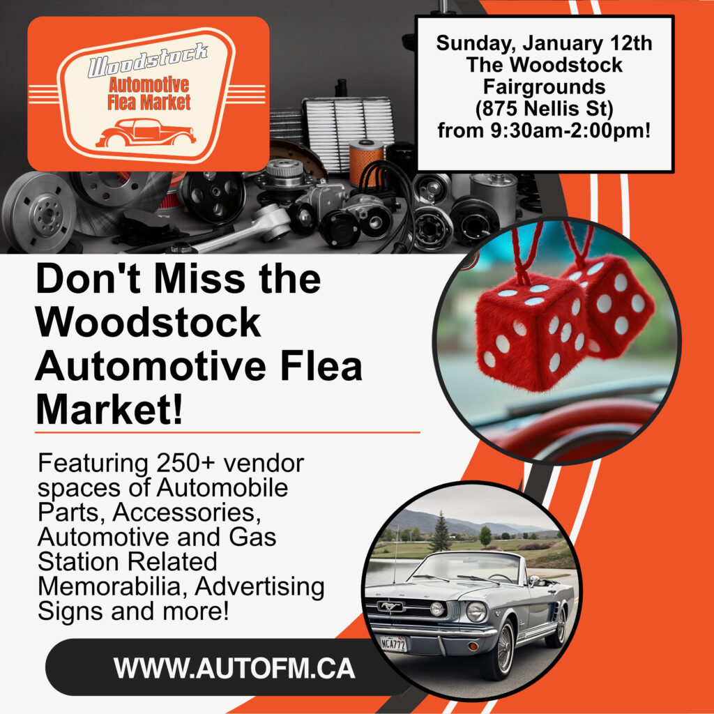 January 12th 2025: The Woodstock Automotive Flea Market