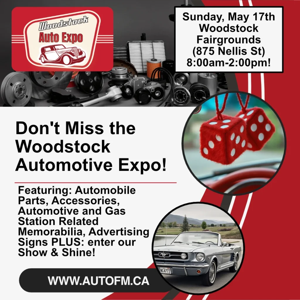 Woodstock Auto Expo - Sunday May 17th 2026