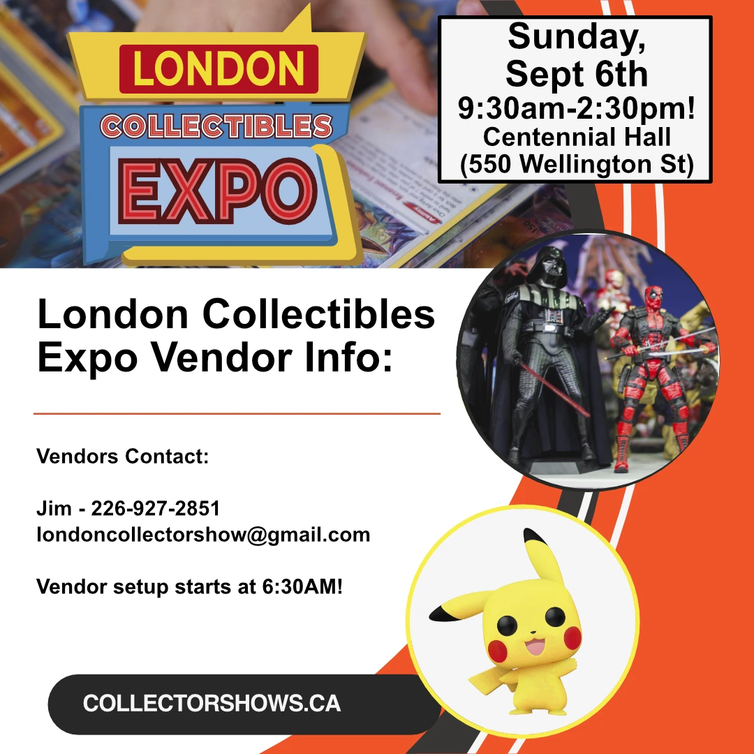 The London Collectibles Expo - Sept 6th
